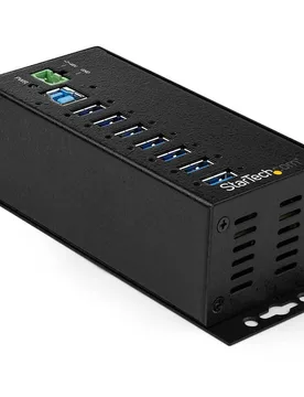 Adaptateur Hub Usb 3.0 7 Ports Avec Alimentation Black One Size unisex - StarTech - FashionsVida