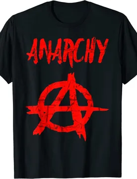 Anarchy Anarchist Symbol T Shirt. New 100% Cotton Short Sleeve O-Neck T-shirt Casual Mens Top - Aliexpress - FashionsVida