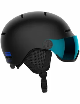 Skibrille-/Snowboardhelm Orka Visor Black Kindergröße S schwarz - Salomon - FashionsVida