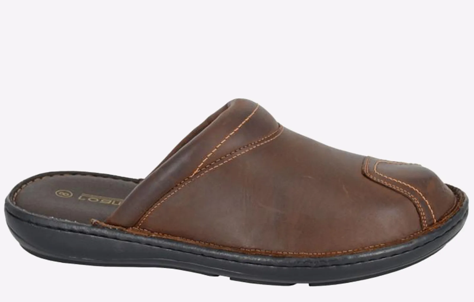 Castine Clogs Mens - Brown - Size Uk 7 - Roamers - FashionsVida