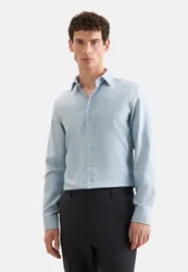 X-Slim Business Hemd Struktur Grün 36