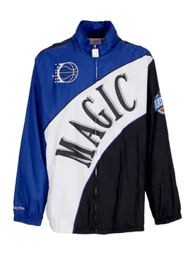 Giacca a Vento Uomo Nba Arched Retro Lined Windbreaker Orlmag Multi/white - Mitchell & Ness - FashionsVida