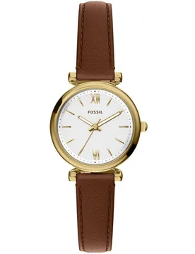 Reloj de mujer carlie de piel - Fossil - FashionsVida