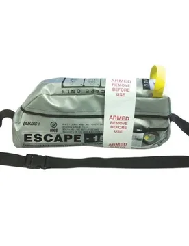 Emergency Evacuation Breathing Device Silver One Size unisex - Lalizas - FashionsVida