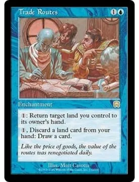 Trade Routes (foil) Mercadian Masques - Magic: The Gathering - FashionsVida