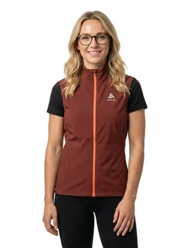 Zeroweight Warm Vest Spiced Apple XL Women - Odlo - FashionsVida