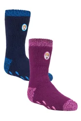 Kids Thermal Harry Potter Slipper Socks 2-Pack - - Size: XS