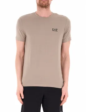 T-shirt in cotone TORTORA XL - EA7 EMPORIO ARMANI - FashionsVida