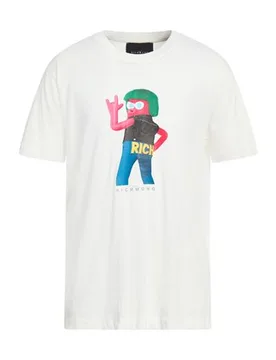 Camiseta Hombre Hueso M Hombre - John richmond - FashionsVida