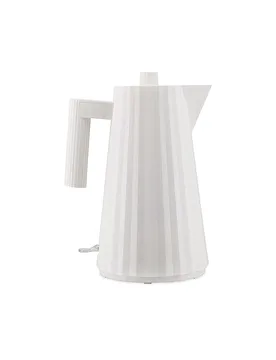 Hervidor de agua Plisse Blanco 1 l MDL06/1W blanco - Alessi - FashionsVida