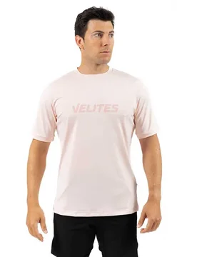 T-shirt à Manches Courtes Holo Pink S - Velites - FashionsVida