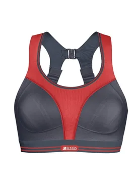 Womens Ultimate Run - Slate Grey / Grenadine - Size 32a - Shock Absorber - FashionsVida