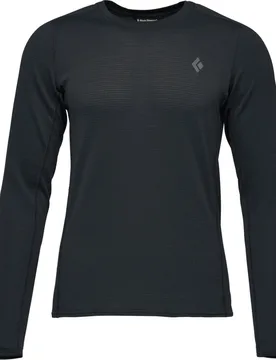 Camiseta Térmica de hombre Coefficient Lt Crew - Black Diamond - FashionsVida