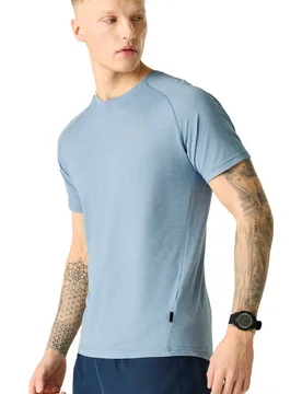 Persist camiseta montaña manga corta hombre Azul (XL) - Dare2b - FashionsVida