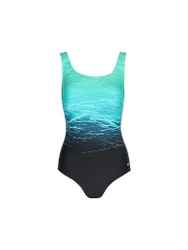 Damen Badeanzug schwarz 42E W