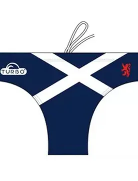 Scotland Swimming Brief Navy / Red XL Men - TURBO - FashionsVida