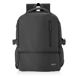 Sac à Dos Pour Ordinateur Portable Asbg-bp086-bk Black One Size unisex