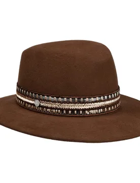 Palamena Wool Hat by - brown - Damen - Size: One Size - Lierys - FashionsVida