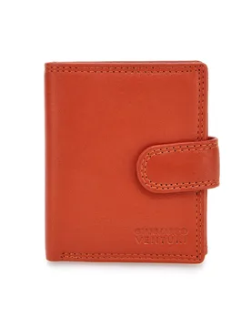 Portafoglio Arancione Da Uomo In Pelle GianMarco Venturi 80-U109 - GMV - FashionsVida