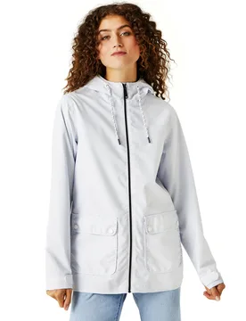 Womens Bayletta Giovanna Fletcher Waterproof Outdoor Walking Jacket Coat - Blue - Size 16 Regular - Regatta - FashionsVida