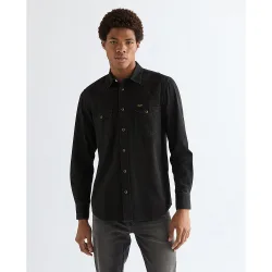 Camisa vaquera de hombre de manga larga