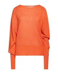 Pullover Damen Orange M Damen