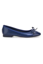 Ballerine blu con fiocco decorativo IDE1070 36