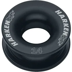 Lead Ring 14 Mm Black One Size unisex