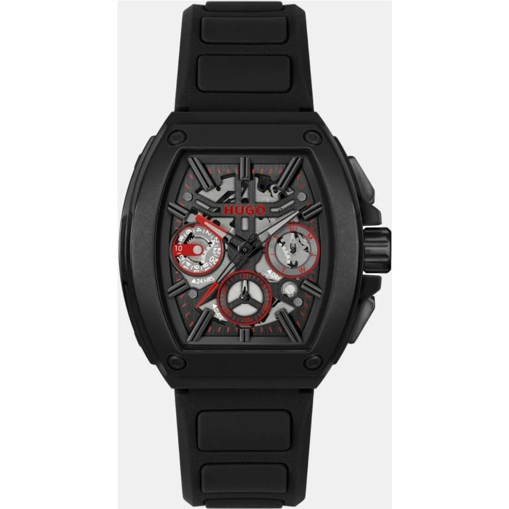 Reloj de hombre ID Skeleton 1530446 de silicona - HUGO - FashionsVida