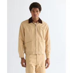 Cazadora vaquera de hombre de corte regular transitional