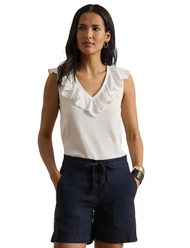 Ralph Lauren Top blanco XL - Ralph Lauren - FashionsVida