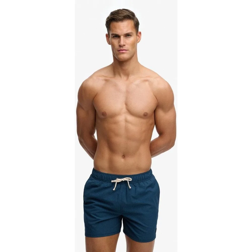 Bañador de hombre Seer Sucker 15 pulgadas - Superdry - FashionsVida
