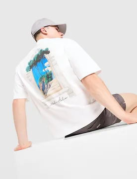 Villa T-Shirt - Herren, Weiss - male - Size: XXL - BELIER - FashionsVida