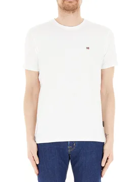 T-shirt con logo BIANCO M - Napapijri - FashionsVida