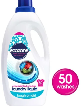 Non-Bio Concentrated Laundry Liquid - 2L - 50 washes - Ecozone - FashionsVida