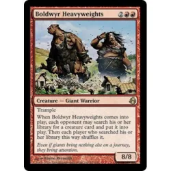 Boldwyr Heavyweights (foil) - Condition: Mint / Near Mint Morningtide