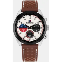 Reloj de hombre Hudson 1710765 de piel marrón