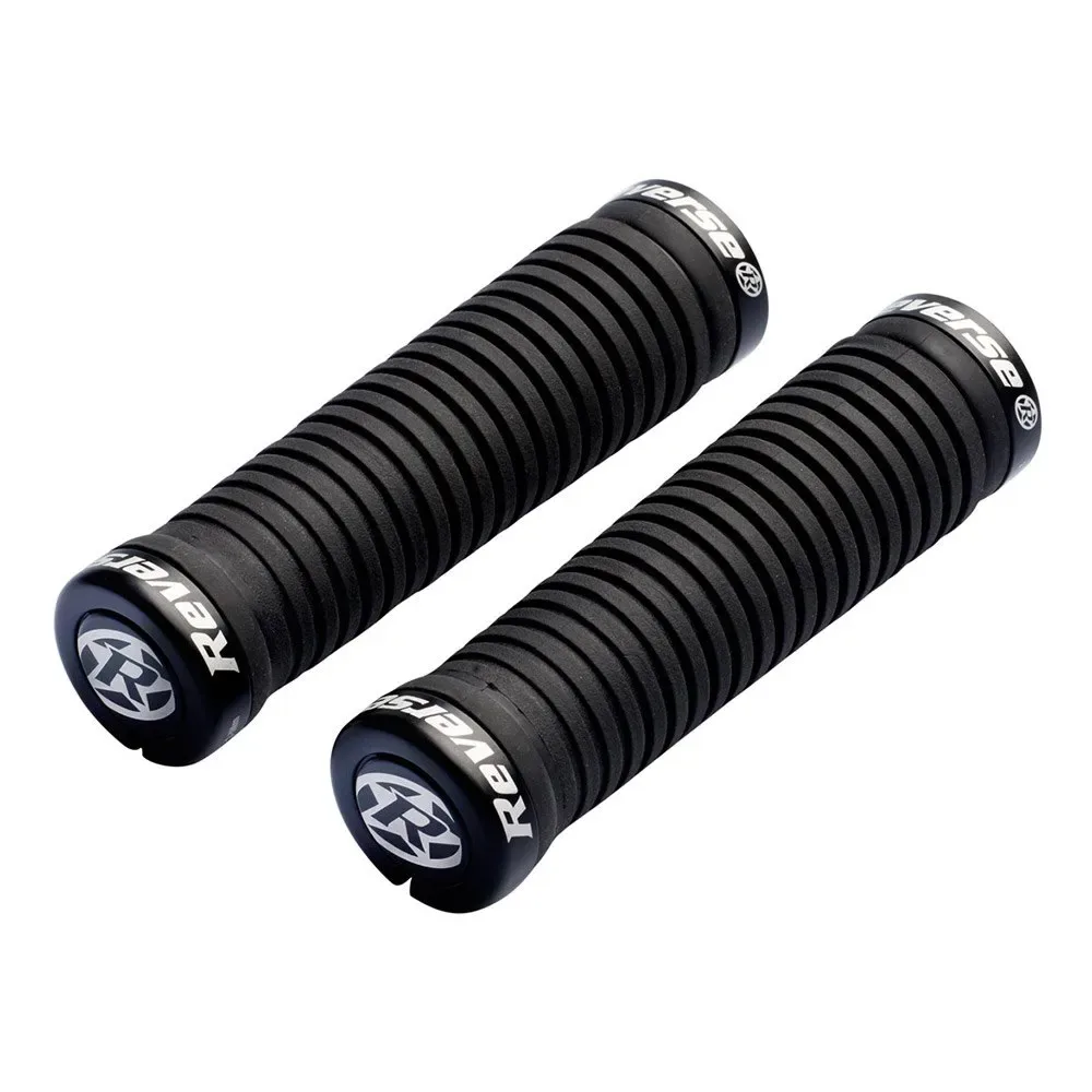 Manopole Grip Taper Black / Black - Reverse Components - FashionsVida