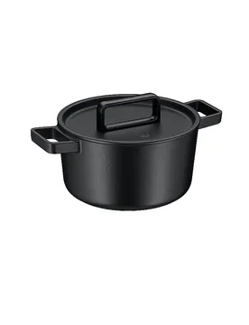 Bräter Rotondo FLAVOUR 24cm Ghisa/Nero nero - WMF - FashionsVida