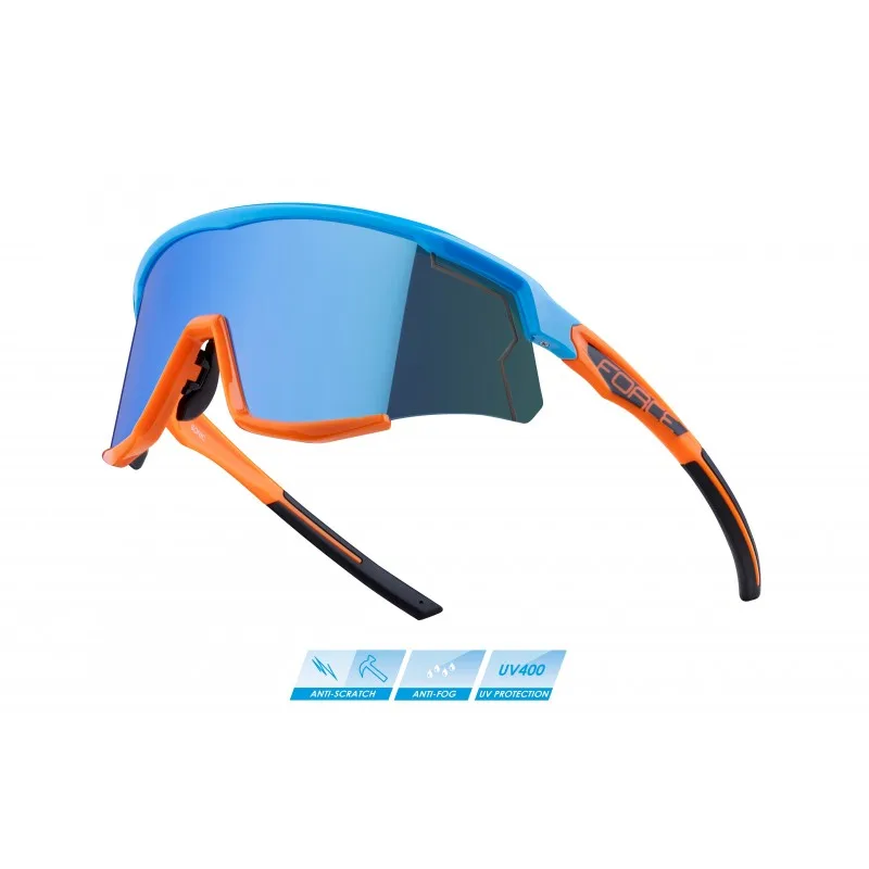 Occhiali per bici ciclismo SONIC Orange - FORCE - FashionsVida