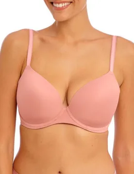 Womens Undetected T-Shirt Bra - Pink Polyamide - Size 32hh - Freya - FashionsVida