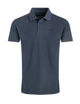 Weird Fish Giles Pique Polo Shirt Size S - men men all-mens men polos offers all-offers offers mens-3-for-2 offers mens-offers - Navy - FashionsVida