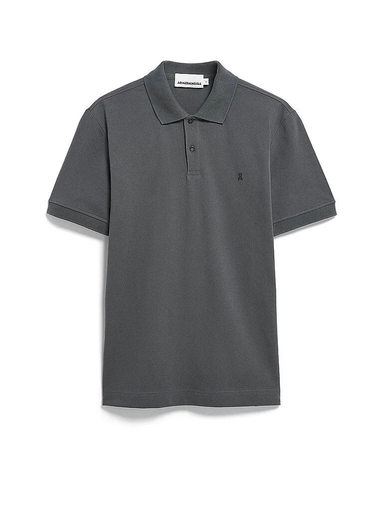 Polo MAARIO verde scuro S - Armedangels - FashionsVida