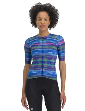 Felpa Glitch Multicolor / Blue - Sportful - FashionsVida