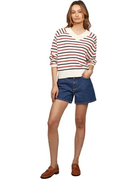 Vaquero de mujer corto de cintura alta - Tommy Hilfiger - FashionsVida
