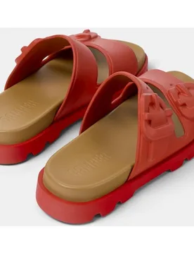 Sandalias planas de mujer Brutus con hebilla - Camper - FashionsVida