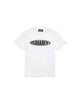 Kids Maglietta A Maniche Corte Relax - Dsquared2 - FashionsVida