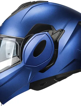 Casco Moto Modulare P/J KV55 Blu Opaco taglia L - Kappa - FashionsVida