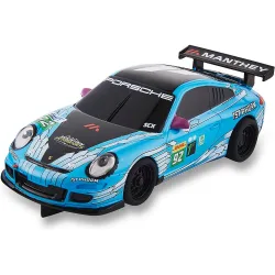 Coche de slot SCX Porsche 911 GT3 #92 Línea Compact Escala 1-43