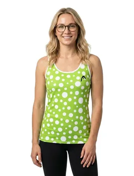 Spirit Ii Sleeveless T-shirt Spicy Green / Pr L - Head Racket - FashionsVida